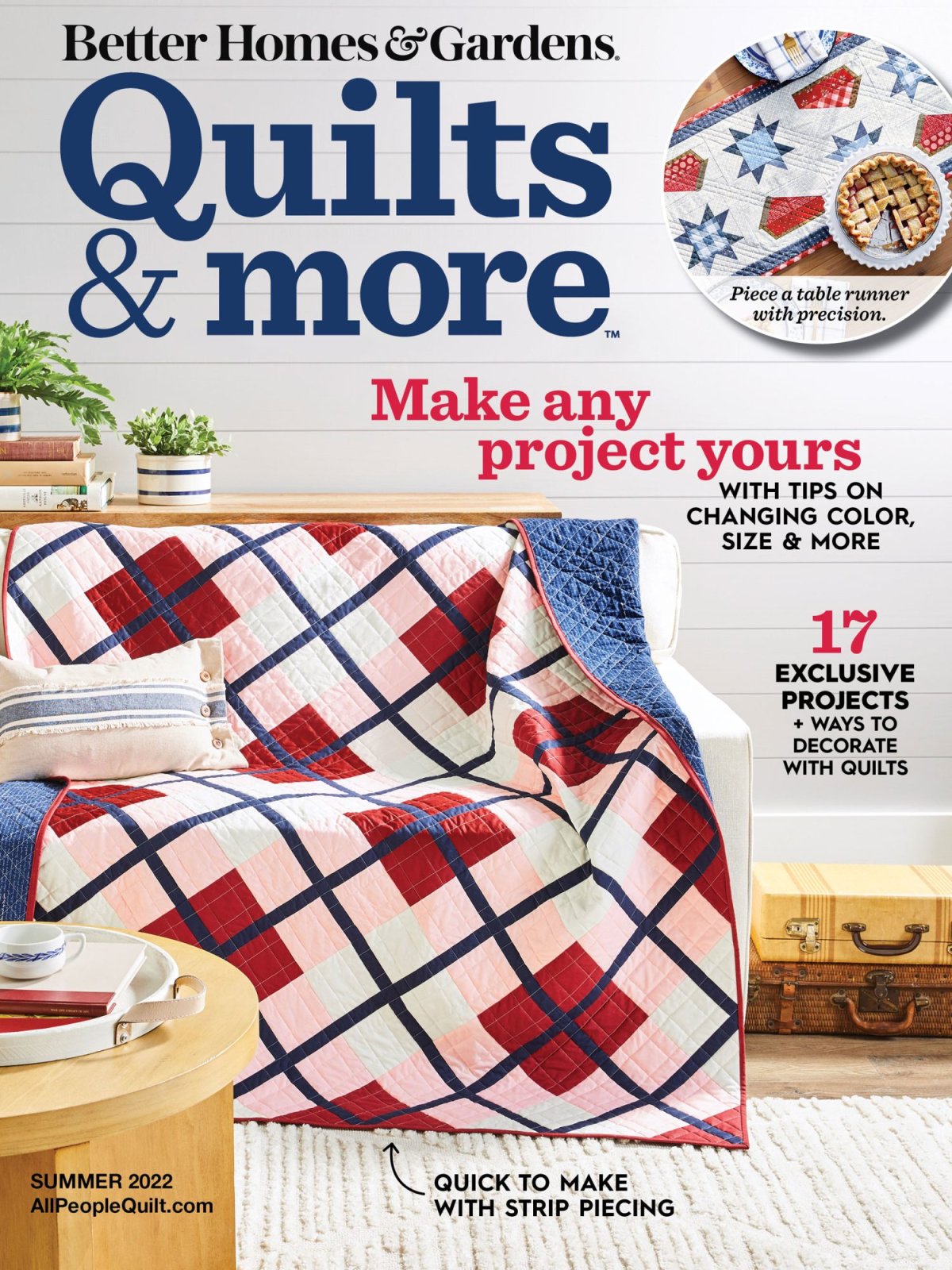 Better Homes & Gardens Quilts & More Summer 2022 09256714267523