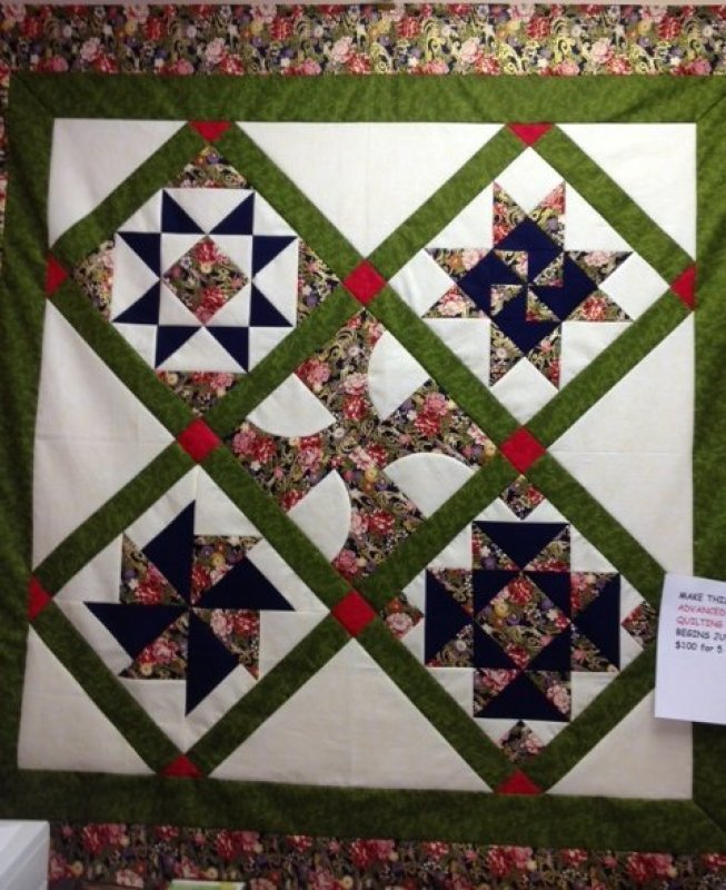 Advanced Beginner Machine Quilting
