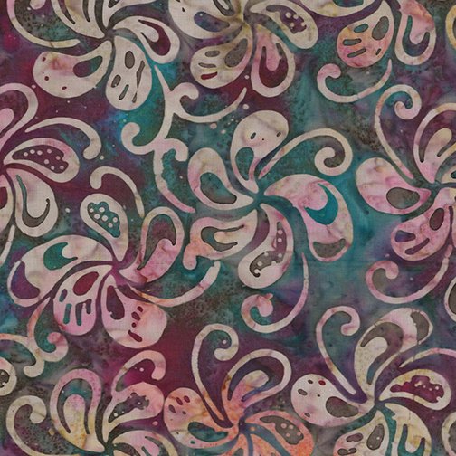 Bali Petal Play Cranberry Multi 916328