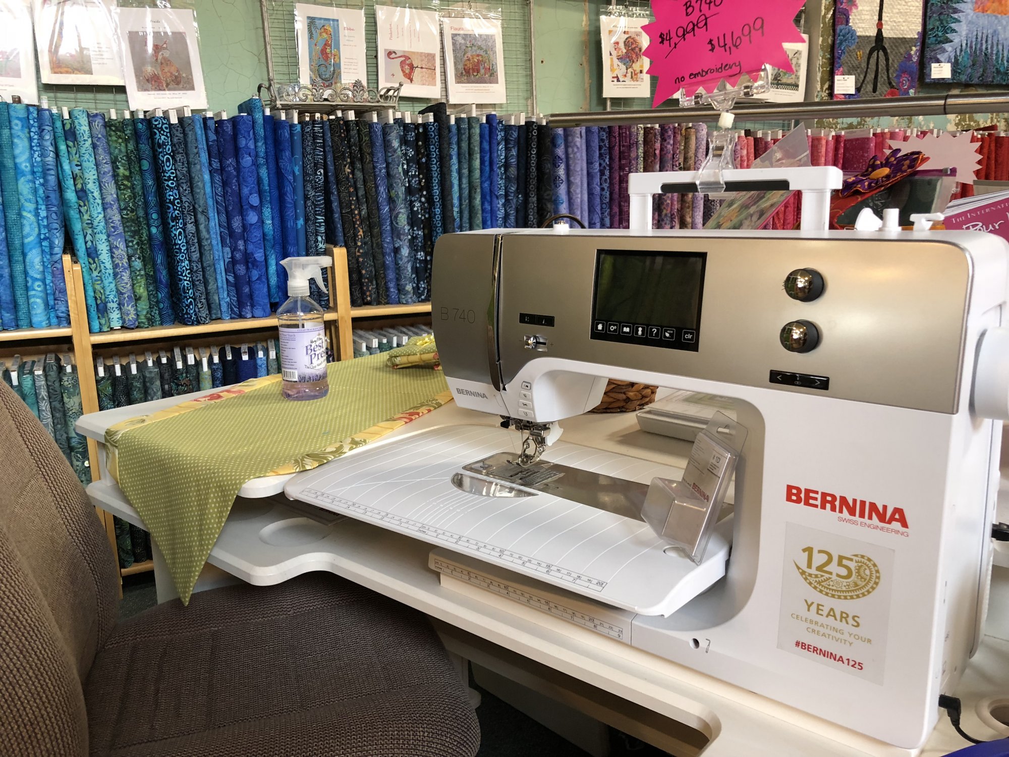 BERNINA Dealer Bloomington & Springfield, IL Peace & Applique Quilt