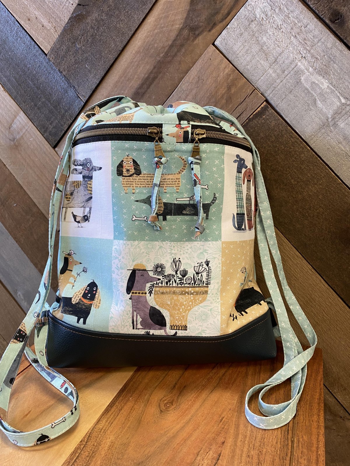 begonia drawstring backpack