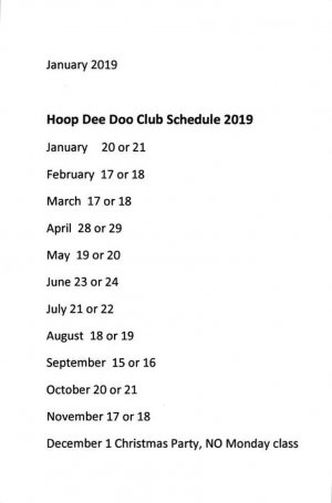 hoop dee doo embroidery club 2019 schedule