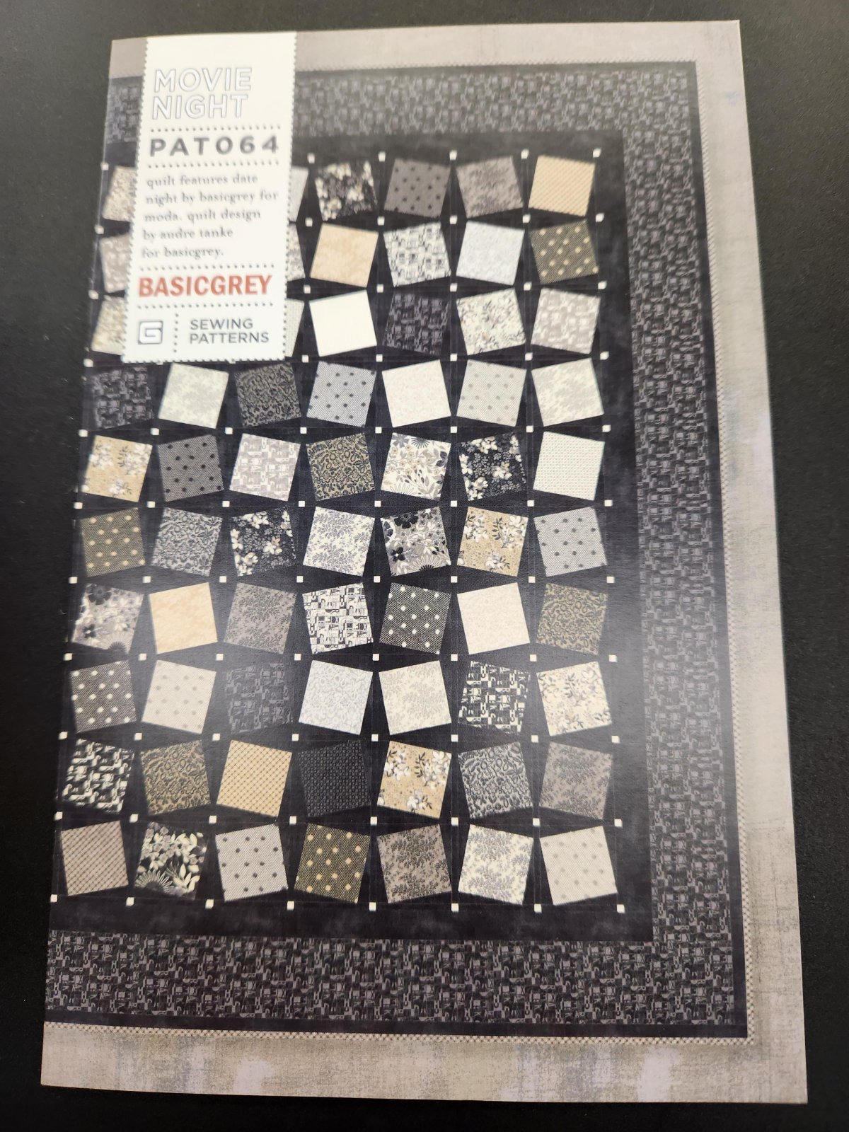 Movie Night Quilt Pattern 873581000642