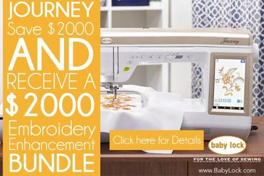 Journey embroidery package deal