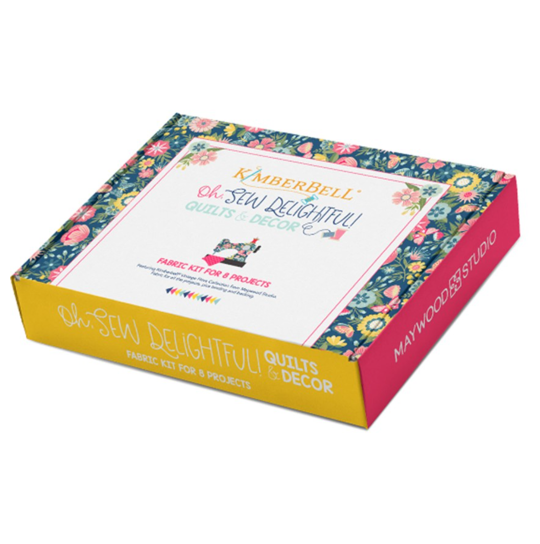 KB Oh Sew Delightful Quilts & Decor Fabric Kit - 714329922591