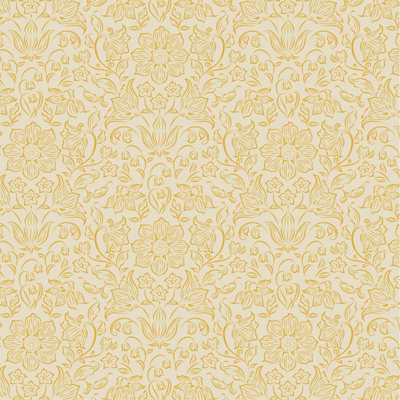 Tilda Songbird Blenders- Lila Light Yellow