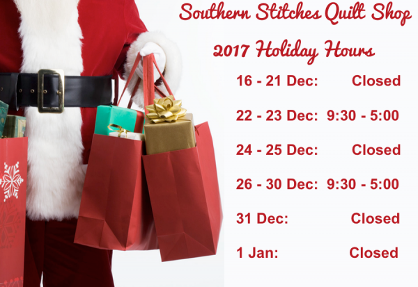 Holiday Hours