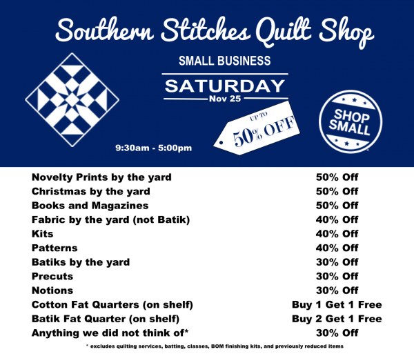 Small Business Saturday