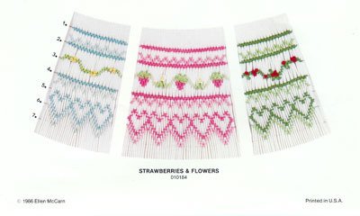 ELLEN MCCARN SMOCKING PLATE #10013 SWEETHEART