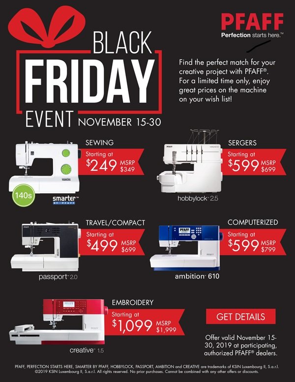 Sew Maine Fabric, PFAFF machines & sewing notions Maine