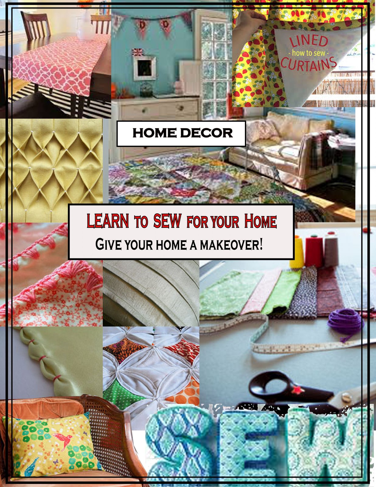 Sew Home Decor Easy Craft Ideas
