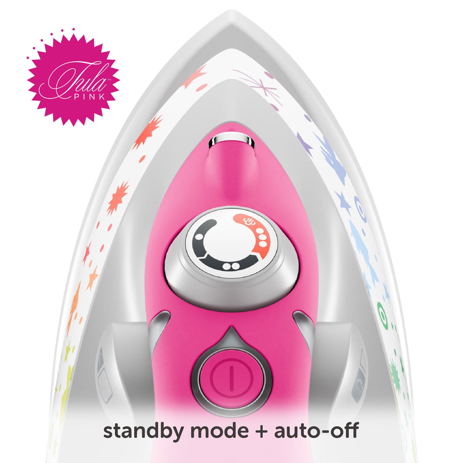 Oliso M3Pro - Mini Project Iron With Trivet - Tula Pink