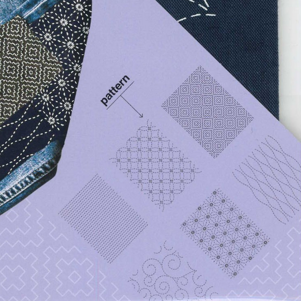 Sashiko Patch - Mending Collection - Kofu Tsumugi