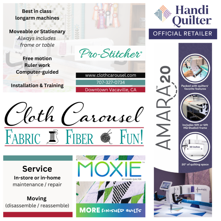 Handi Quilter collage