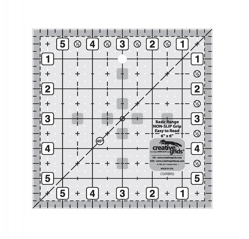gridded ruler
