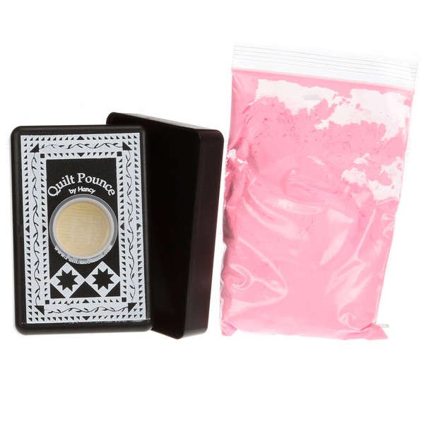 Quilt Pounce Pad Stencil Pink 099238303298