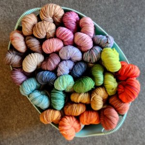 Hand-dyed Sock Yarn