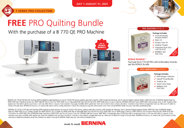 Bernina Promotion