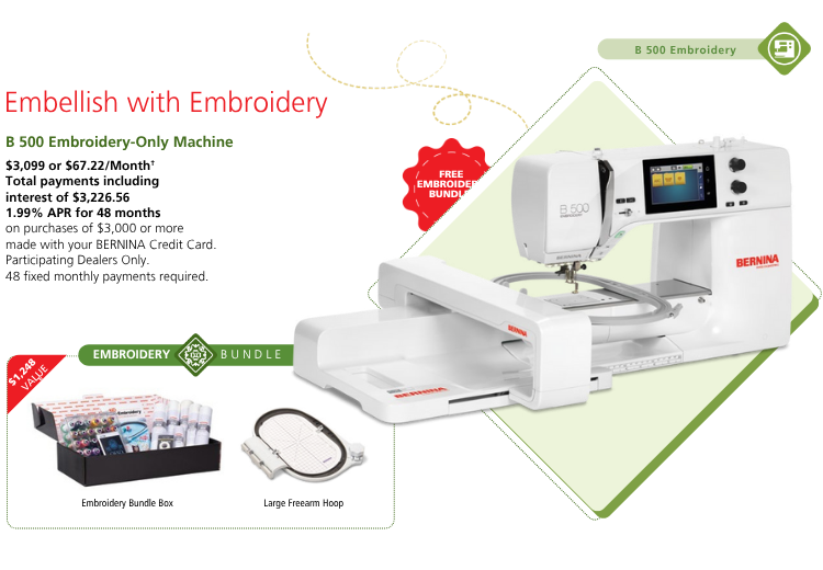 Bernina Promotion 