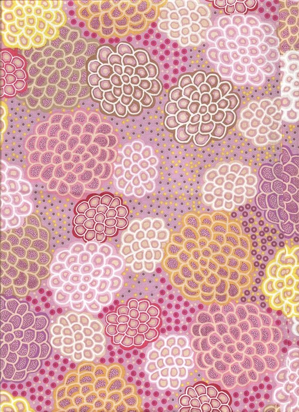 Aboringinal Fabrics By M S Textiles Australia M S Textiles Dancing Flowers Black Check It Out
