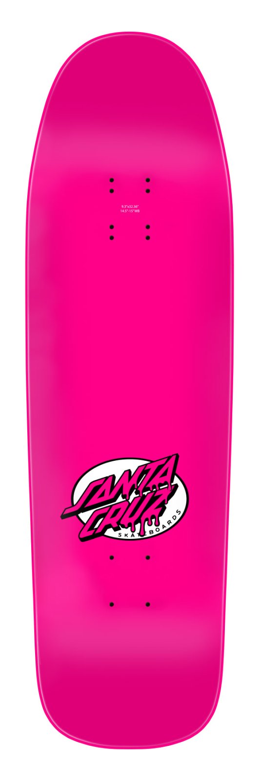 Santa Cruz Dressen Hannya Mask Pro 9.3 x 32.36 Shaped Skateboard