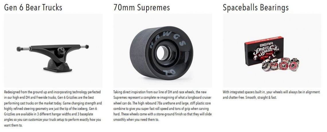 Landyachtz Battle Axe 38 Spectrum Longboard Complete 19 Landyachtz Battle Axe 38 Spectrum Longboard Complete -Premier Ski Shop