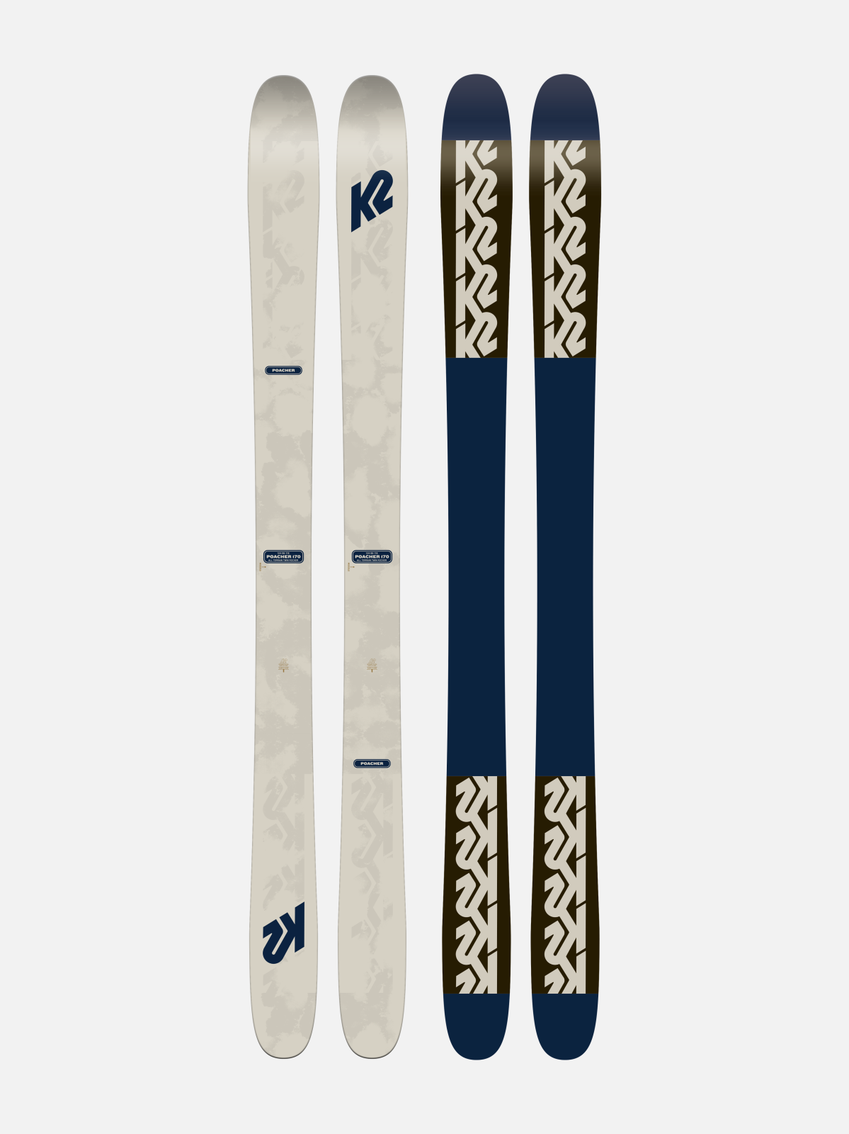 2024 K2 Poacher Men's Skis - 196222116459