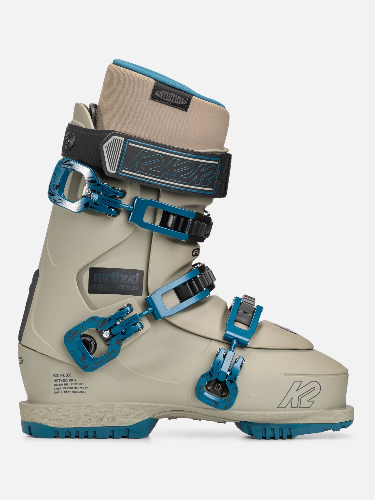 2027 K2 FL3X Method Pro Men's Ski Boots - 196222929714