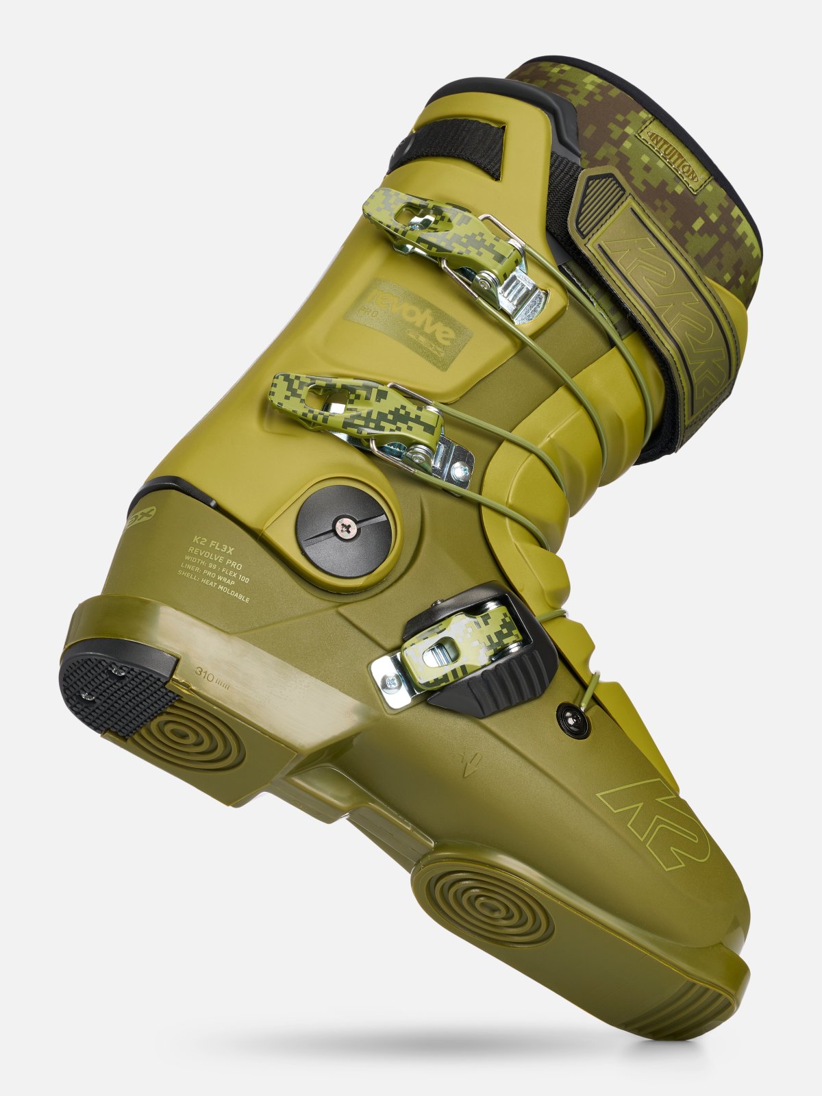 2027 K2 FL3X Revolve Pro Men's Ski Boots - 196222929905