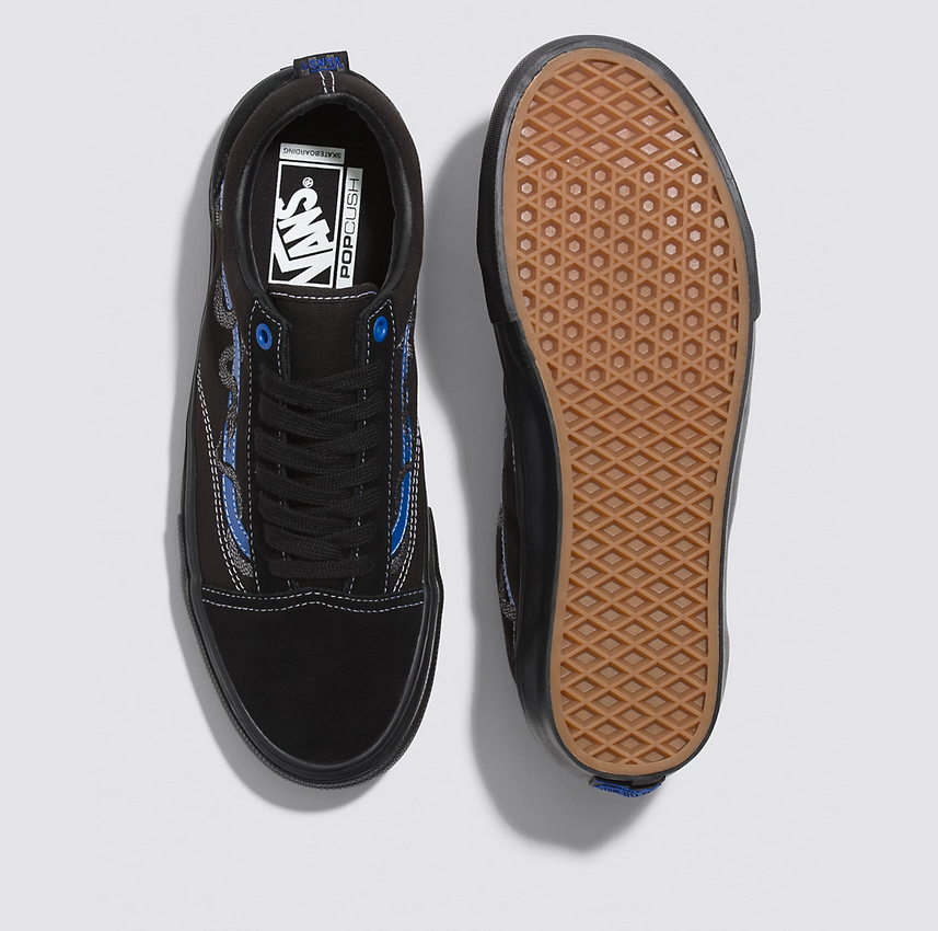 Vans Skate Old Skool - Breana Geering Blue/Black - 196571240003
