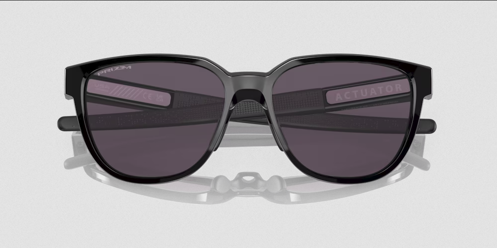 Oakley Actuator Polished Black / Prizm Grey Sunglasses - 888392602893