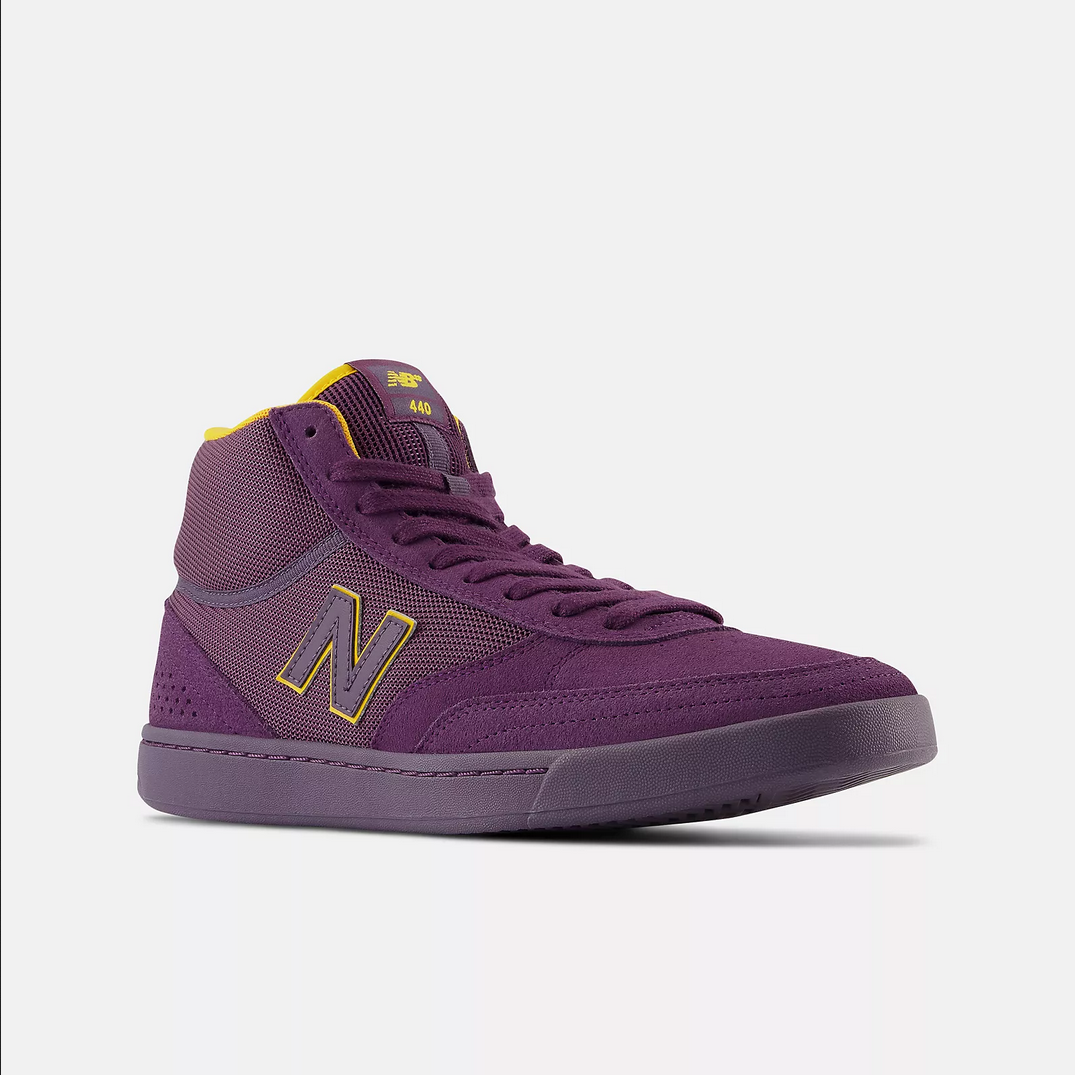 New Balance 440 High - Purple with Yellow