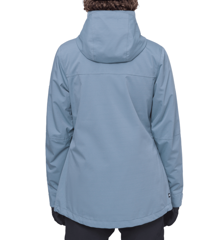 686 Women's SMARTY 3-in-1 Spellbound Jacket - Steel Blue Jacquard