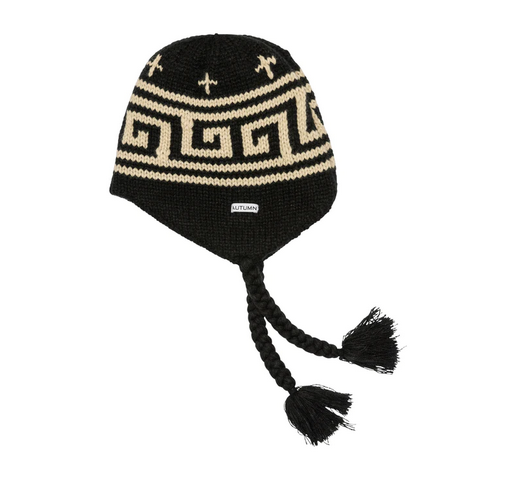 OPEN YY☆23FW CHECKER BOARD EARFLAP BEANIE 비주얼에이드 - [OPEN YY] CHECKER BOARD EARFLAP BEANIE - PINK
