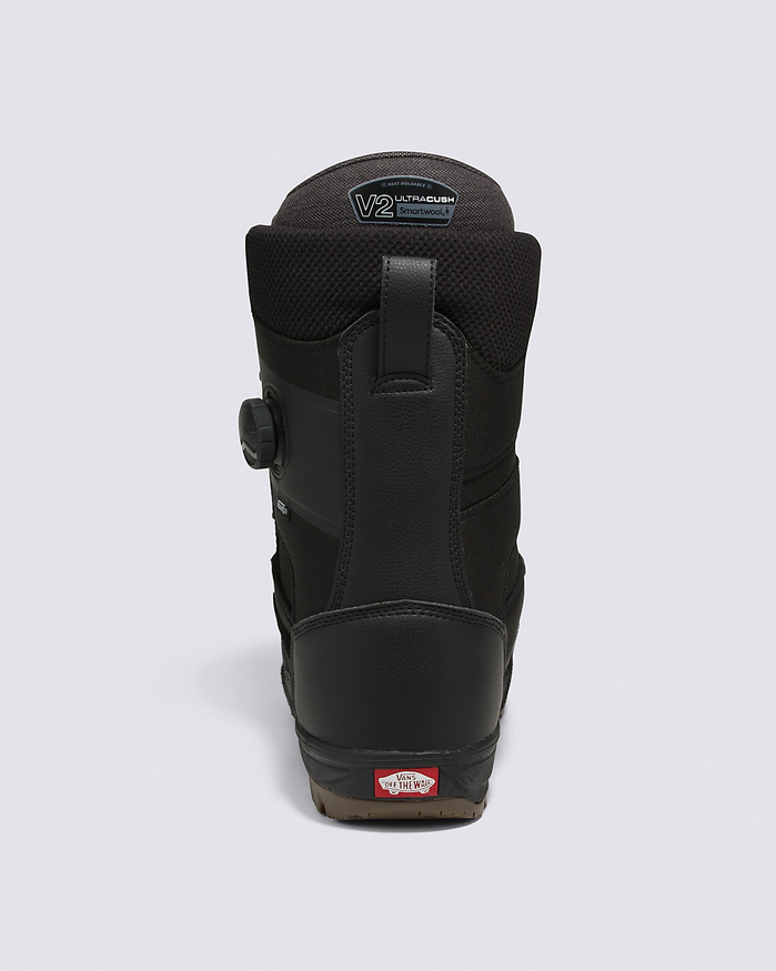 2027 Vans Invado Pro Men's Snowboard Boot - Black / Gum - 196573286634
