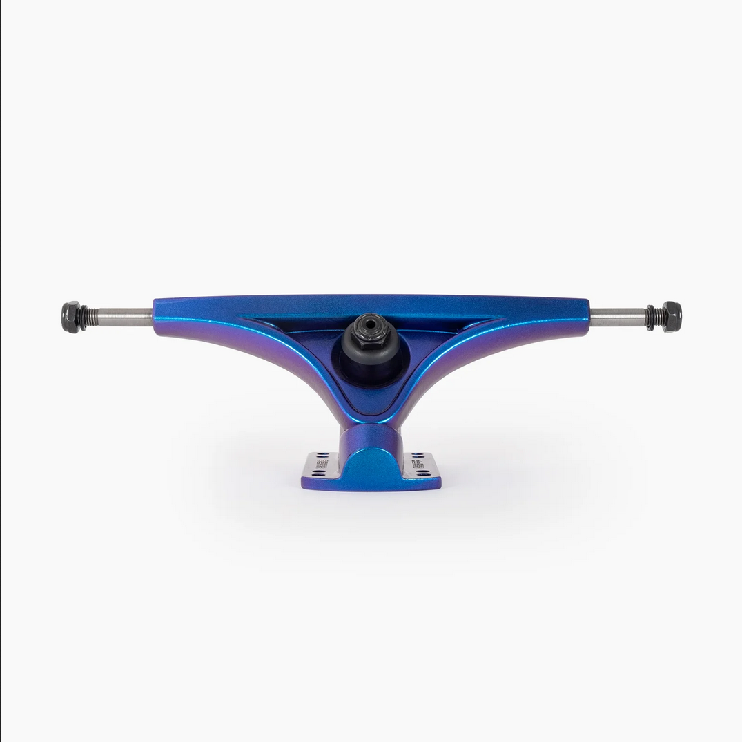 Trucks Bolzen Longboard 180 Mm - Axe 45° - Paire Noire