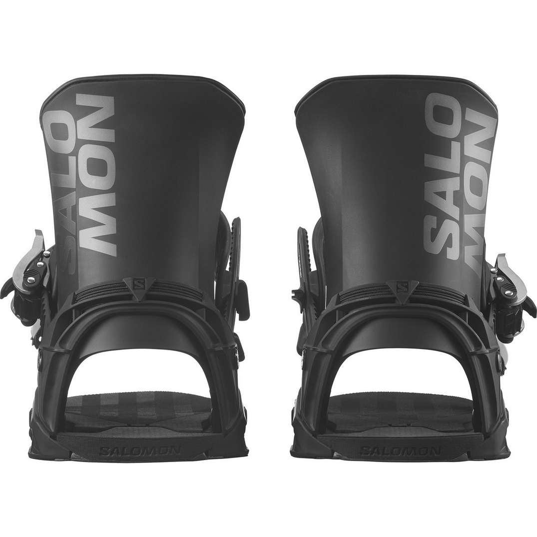 2026 Salomon District Snowboard Bindings - Black - 195751647564