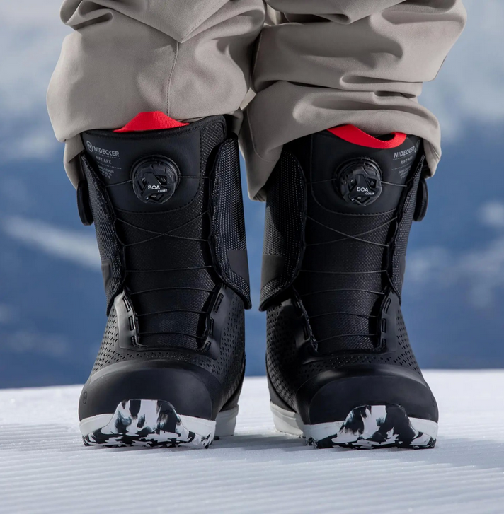 2025 Nidecker Rift APX Men's Snowboard Boots - Black - 7630463493632