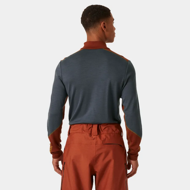 Helly Hansen Men's Lifa Merino Midweight 1/2 Zip Baselayer