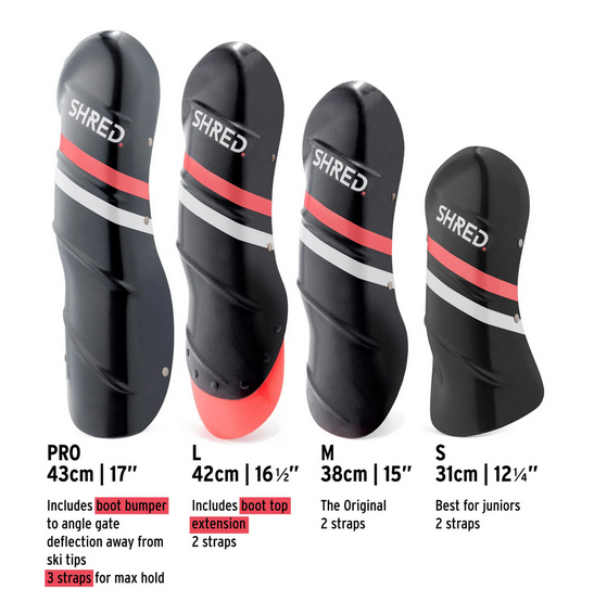 SHRED Carbon Shin Guards - 8054615015326