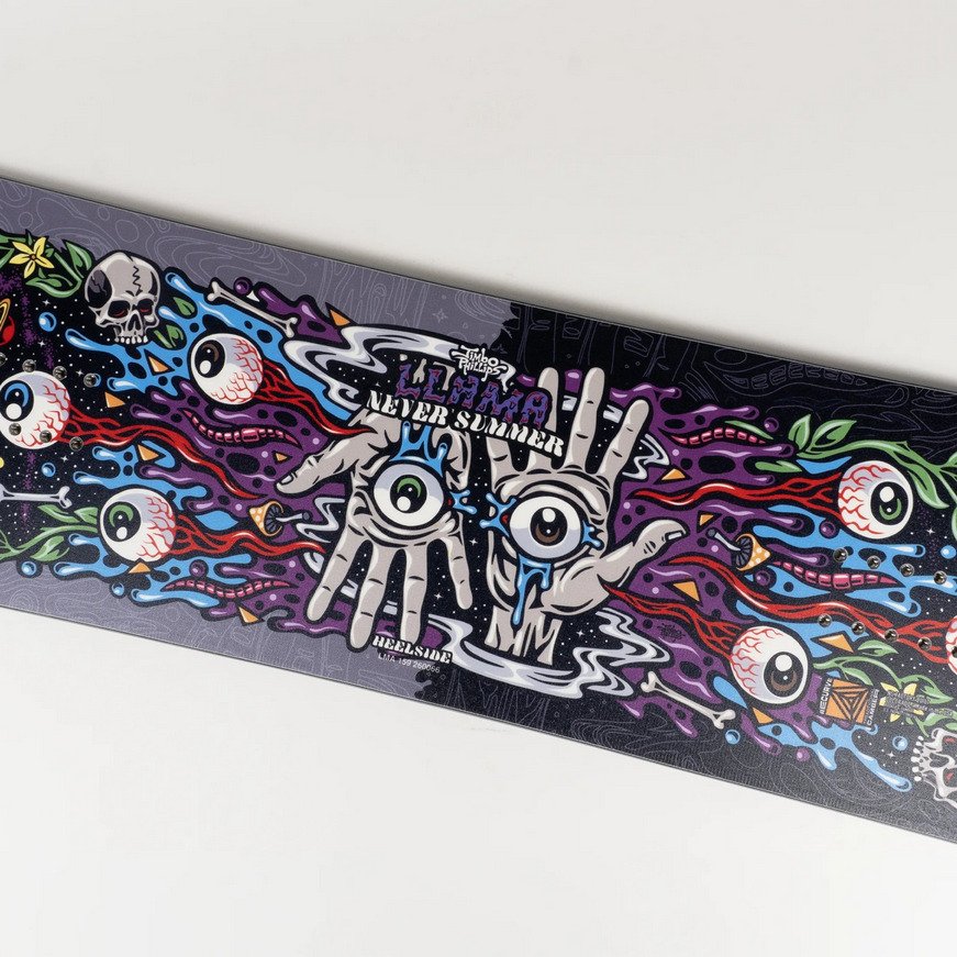 2026 Never Summer Llama Men's Snowboard - 848440036223