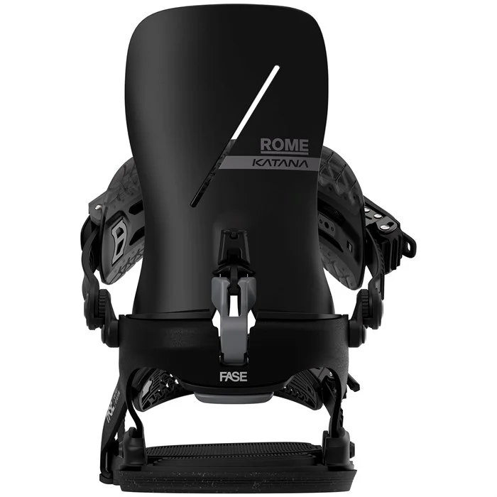 2026 Rome Katana AW FASE Men's Snowboard Bindings - Black