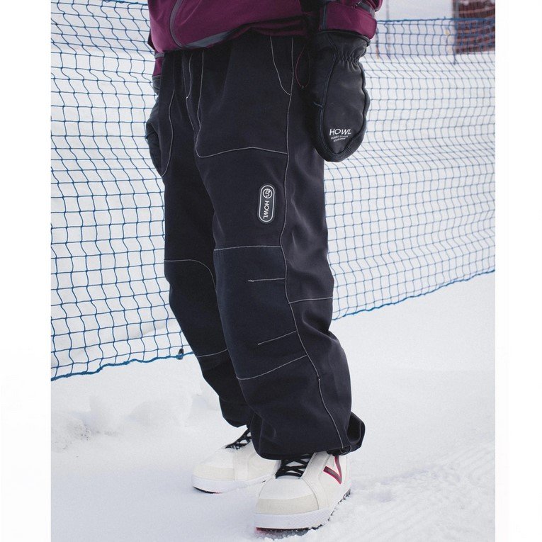 PUBLIC+HOWL 高機能スノーパンツ 黒 M メンズ 新品未使用 24-25 HOWL/ハウル PUBLIC × HOWL SNOW pant メンズ レディース 防水