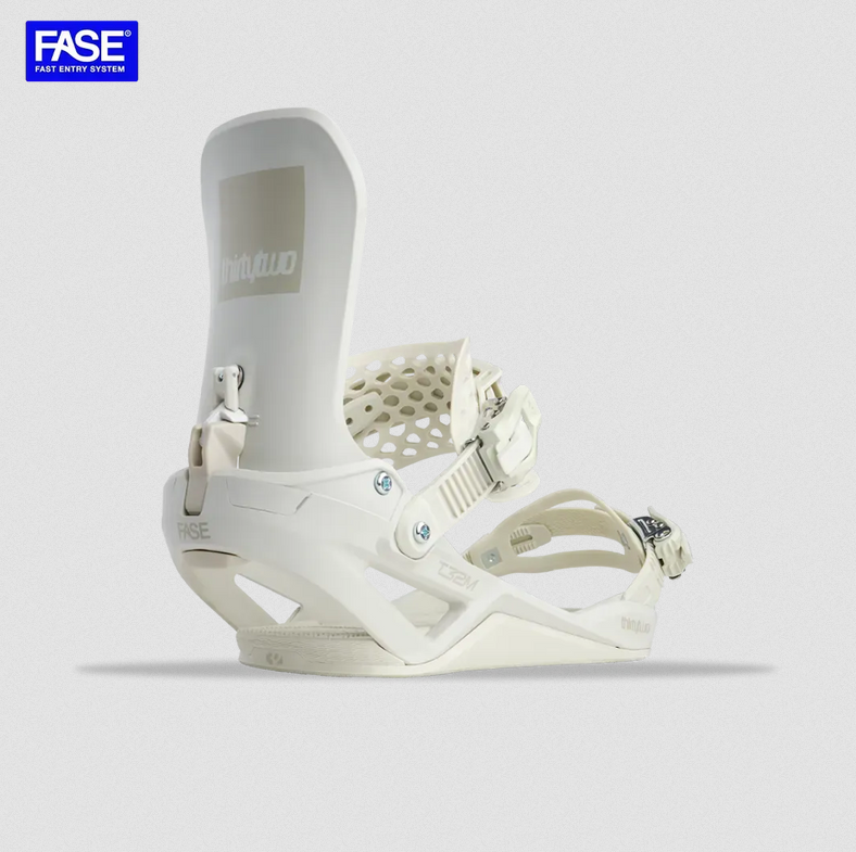2026 Thirtytwo T32M FASE Men's Snowboard Bindings - White