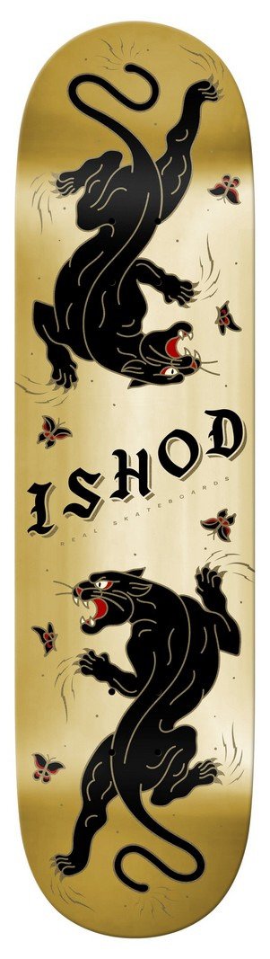 Real Ishod Cat Scratch DBX 8.25 x 31.8 Twin Tail Skateboard Deck