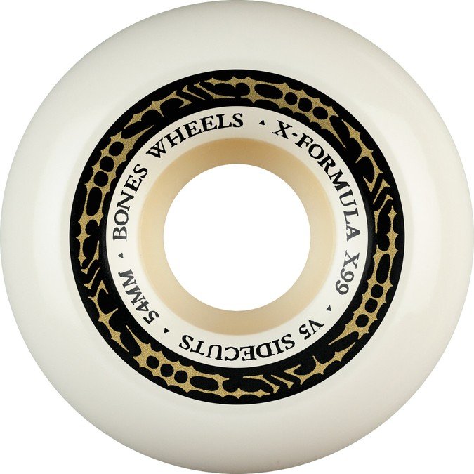 Bones X-Formula V5 Sidecuts 54mm 99A Skateboard Wheels