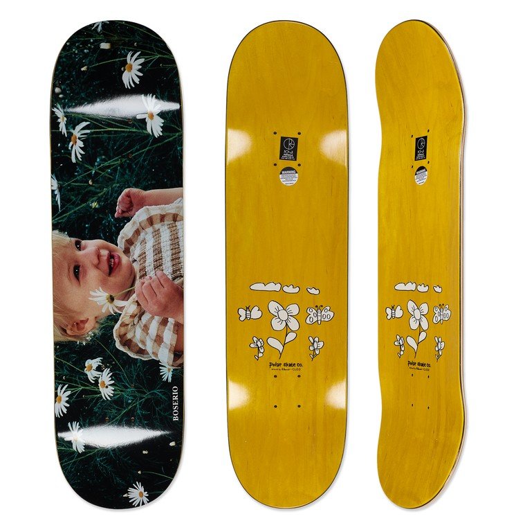 Polar Nick Boserio - Cleo & Daisy 8.375 x 32.12 Skateboard Deck