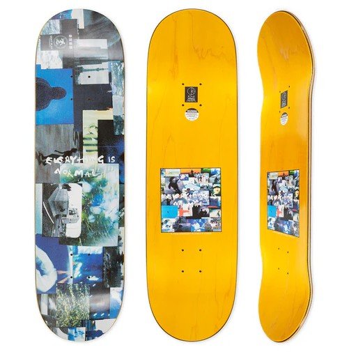 Polar Everything Is Normal 8.625 x 32.2 Skateboard Deck