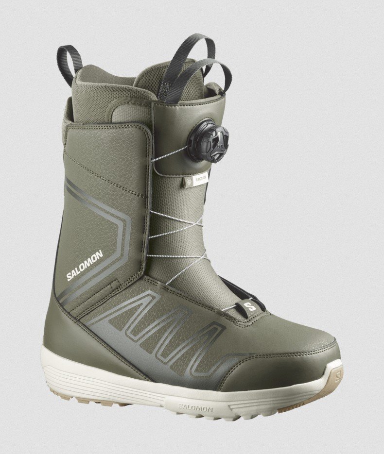 2027 Salomon Faction BOA - Olive Night / Rosin / Rainy Day