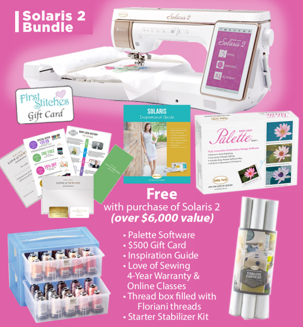 Baby Lock Solaris 2 Sewing & Embroidery Machine